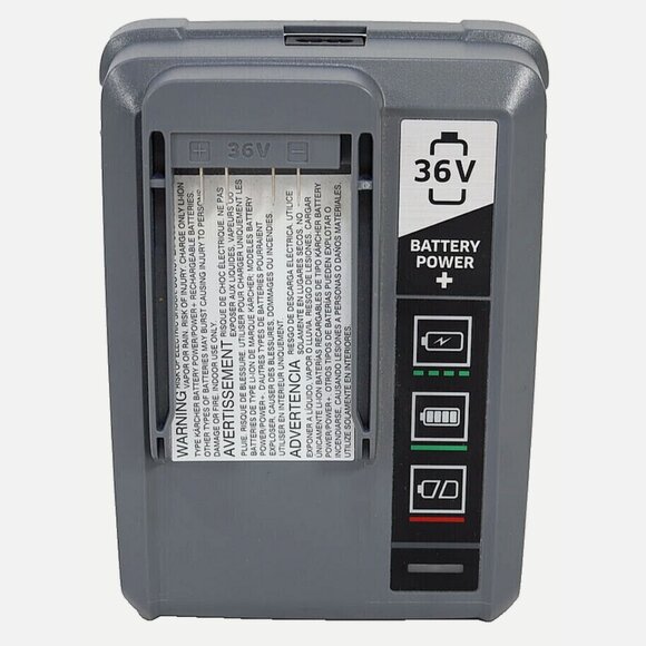 Karcher 6.445-071.0 36V Lithium Ion Battery Charger Battery Power / Power + - Picture 2 of 6